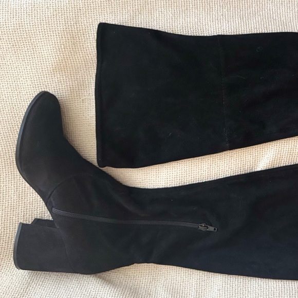 Unisa Black Over the Knee Boots - Picture 3 of 3